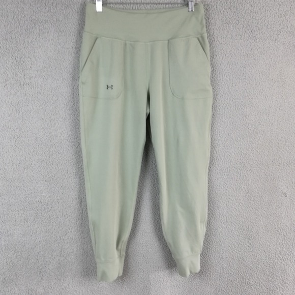 Under Armour Pants - Under Armour Womens Pants Motion Joggers Sage Green Pull On Fitted High Rise L